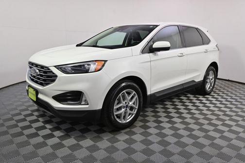 Star White Metallic Tri-Coat 2022 Ford Edge SEL