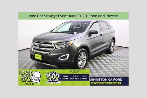 Burgundy Velvet Metallic Tinted Clearcoat 2017 Ford Edge SEL