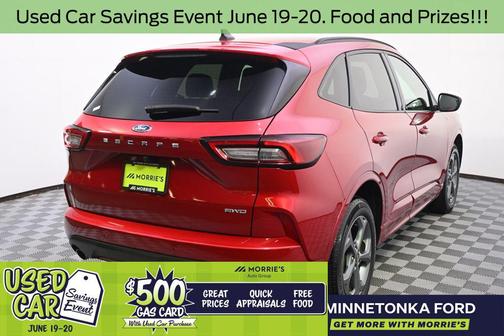 Rapid Red Metallic Tinted Clearcoat 2024 Ford Escape ST-Line