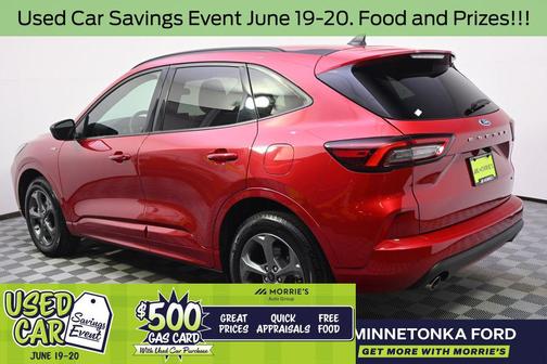 Rapid Red Metallic Tinted Clearcoat 2024 Ford Escape ST-Line