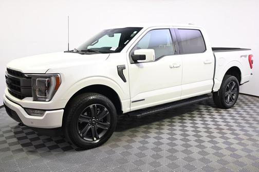 Star White Metallic Tri-Coat 2023 Ford F-150 Lariat