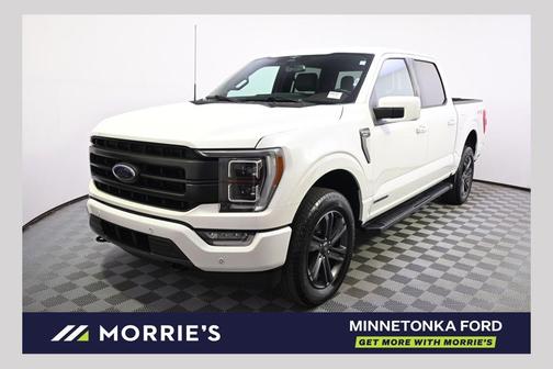 Star White Metallic Tri-Coat 2023 Ford F-150 Lariat