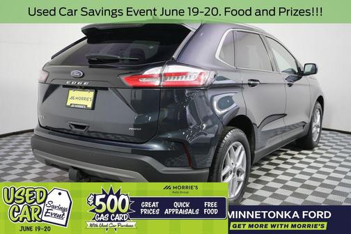 Stone Blue Metallic 2024 Ford Edge SEL