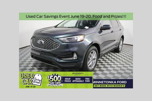 Stone Blue Metallic 2024 Ford Edge SEL