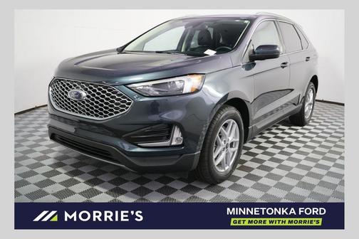 Stone Blue Metallic 2024 Ford Edge SEL