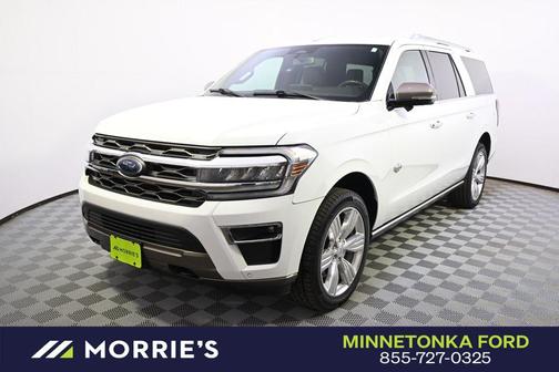 Oxford White 2023 Ford Expedition Max King Ranch