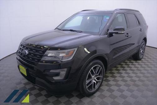 Shadow Black 2017 Ford Explorer sport
