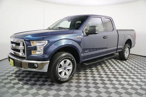 Blue 2015 Ford F-150 XLT