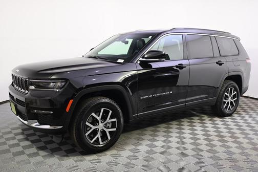 Diamond Black Crystal Pearlcoat 2025 Jeep Grand Cherokee L Limited