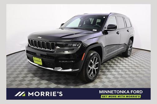 Diamond Black Crystal Pearlcoat 2025 Jeep Grand Cherokee L Limited
