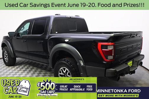 Agate Black Metallic 2021 Ford F-150 Raptor