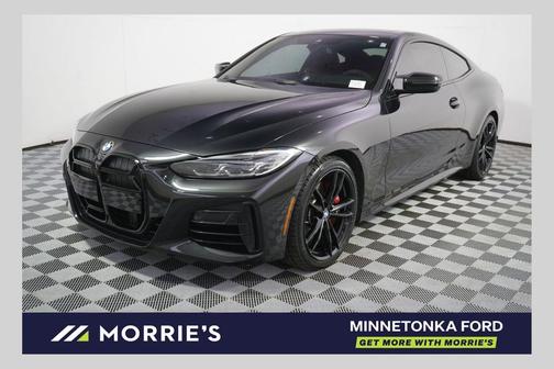 Black Sapphire Metallic 2021 BMW M440 i xDrive