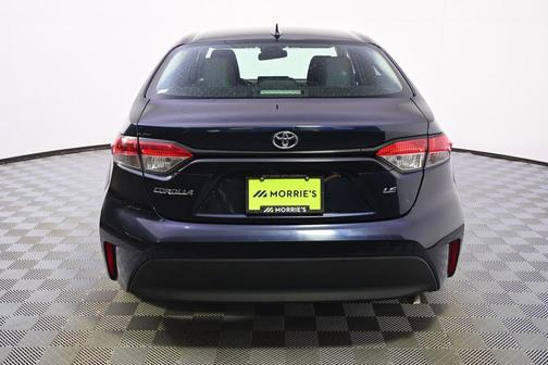 Blueprint/Midnight Black Metallic 2023 Toyota Corolla LE