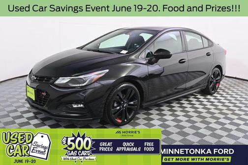 Black Metallic 2018 Chevrolet Cruze LT