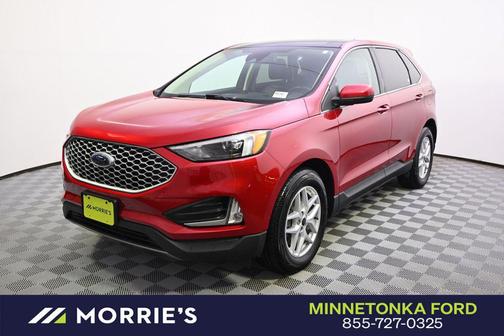 Rapid Red Metallic Tinted Clearcoat 2023 Ford Edge SEL
