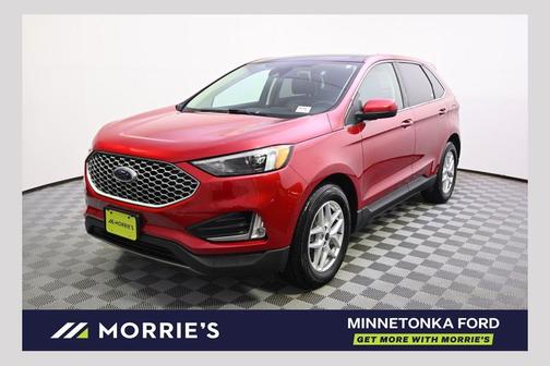 Rapid Red Metallic Tinted Clearcoat 2023 Ford Edge SEL
