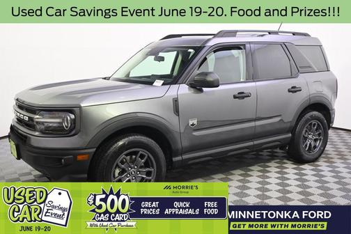 Carbonized Gray Metallic 2021 Ford Bronco Sport Big Bend