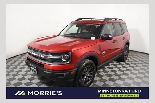 Rapid Red Metallic Tinted Clearcoat 2021 Ford Bronco Sport Big Bend