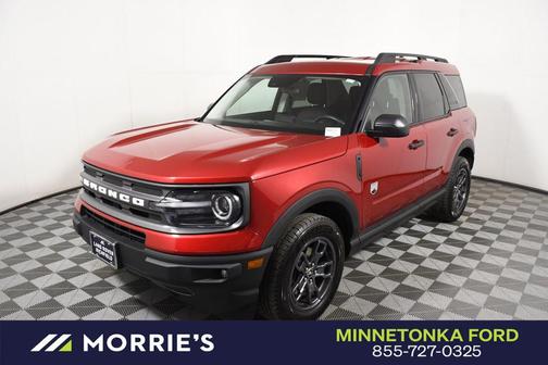 Rapid Red Metallic Tinted Clearcoat 2021 Ford Bronco Sport Big Bend