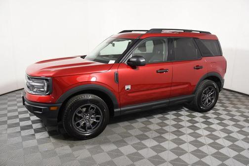 Rapid Red Metallic Tinted Clearcoat 2021 Ford Bronco Sport Big Bend