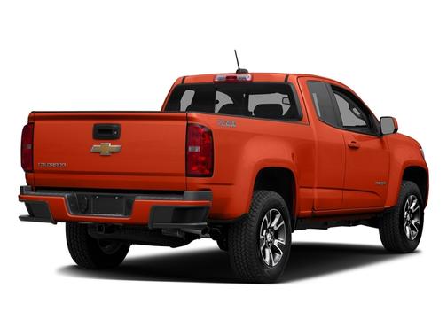 Inferno Orange Metallic 2016 Chevrolet Colorado Z71