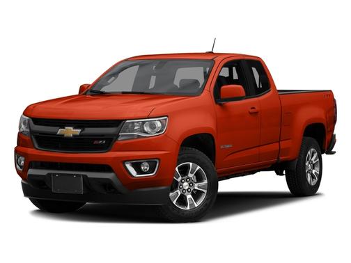 Inferno Orange Metallic 2016 Chevrolet Colorado Z71