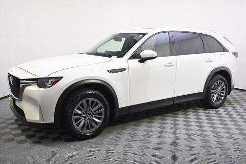 Rhodium White Premium 2024 Mazda CX-90 3.3 Turbo Preferred