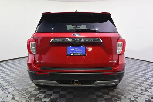Rapid Red Metallic Tinted Clearcoat 2023 Ford Explorer XLT