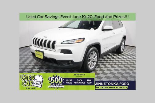 Bright White Clearcoat 2016 Jeep Cherokee Latitude