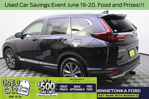 Crystal Black Pearl 2022 Honda CR-V AWD Touring