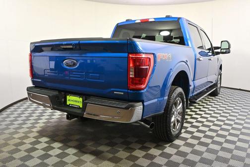 Blue 2021 Ford F-150 XLT