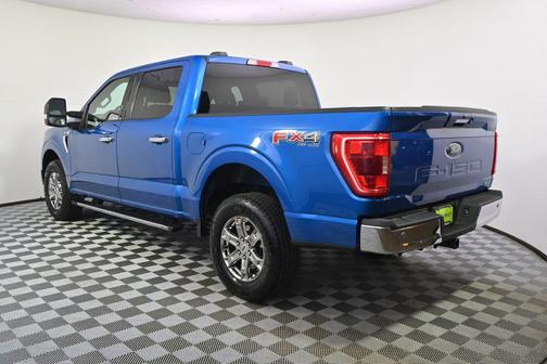 Blue 2021 Ford F-150 XLT