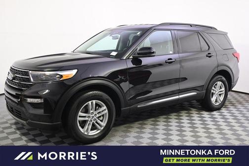 Black Metallic 2024 Ford Explorer XLT