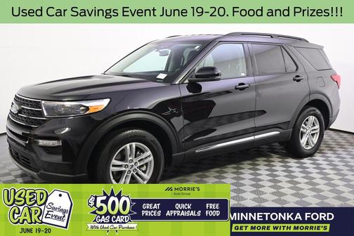 Black Metallic 2024 Ford Explorer XLT