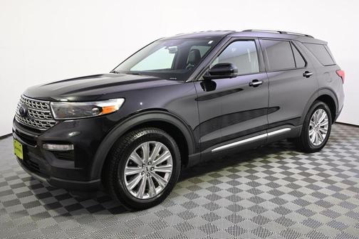 Agate Black Metallic 2020 Ford Explorer Limited
