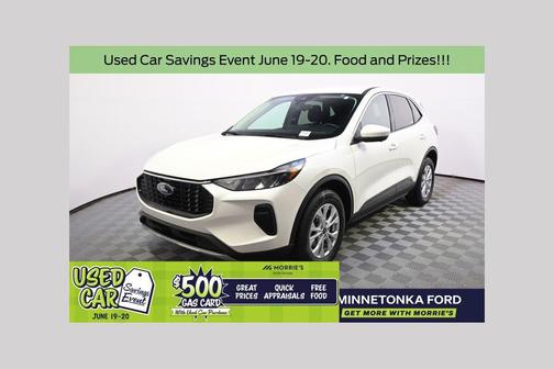 Star White Metallic Tri-Coat 2023 Ford Escape Active