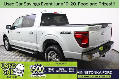 White Metallic 2025 Ford F-150 XLT