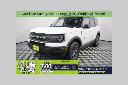 Oxford White 2024 Ford Bronco Sport Badlands