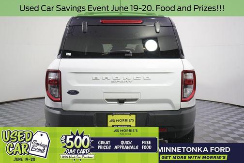Oxford White 2024 Ford Bronco Sport Badlands