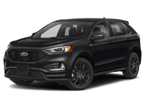 Agate Black Metallic 2022 Ford Edge ST Line