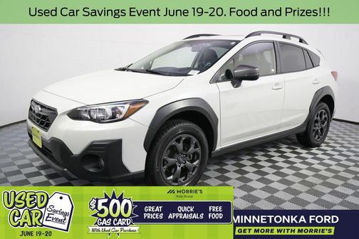 Crystal White Pearl 2023 Subaru Crosstrek Sport
