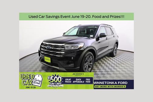 Agate Black Metallic 2026 Ford Explorer Active