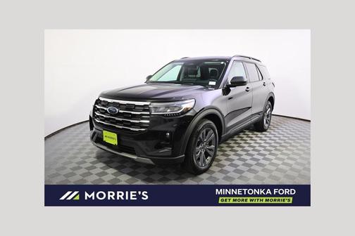 Agate Black Metallic 2026 Ford Explorer Active