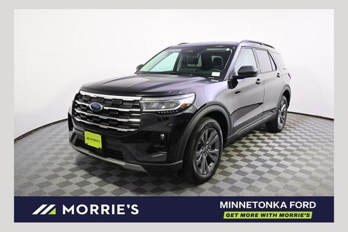 Agate Black Metallic 2026 Ford Explorer Active