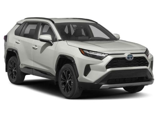 Midnight Black Metallic 2022 Toyota RAV4 Hybrid SE