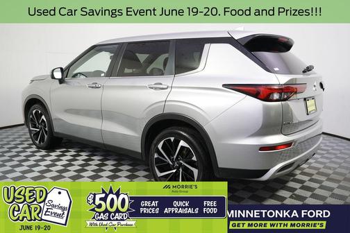 Alloy Silver Metallic/Black Roof 2024 Mitsubishi Outlander SE S-AWC