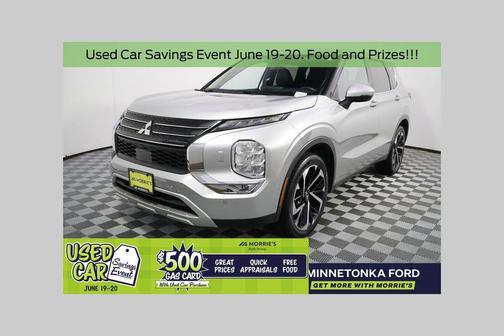 Alloy Silver Metallic/Black Roof 2024 Mitsubishi Outlander SE S-AWC