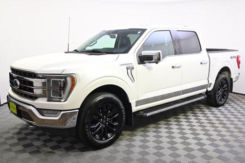 Star White Metallic Tri-Coat 2021 Ford F-150 Lariat