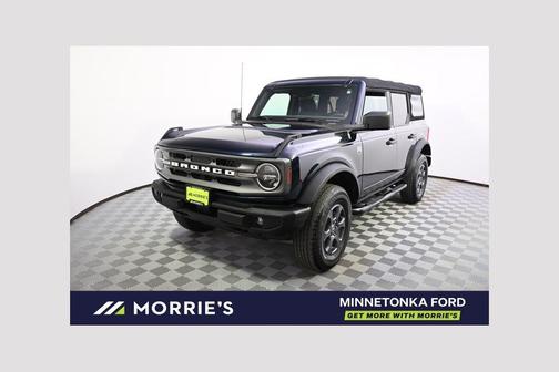 Antimatter Blue Metallic 2021 Ford Bronco Big Bend