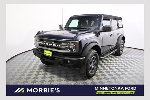 Antimatter Blue Metallic 2021 Ford Bronco Big Bend